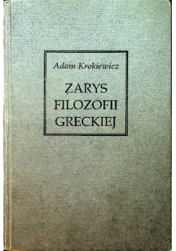 Zarys filozofii greckiej