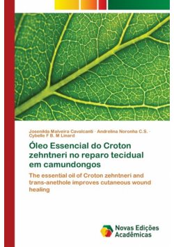 Óleo Essencial do Croton zehntneri no reparo tecidual em camundongos