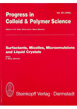 Progress in Colloid Polymer sciece vol 69