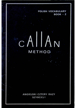 Callan Method Polish Vocabulary Book 2