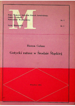 Gotycki ratusz w Środzie Śląskiej