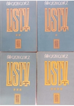 Św Grzegorz Listy tom 1 do 4