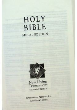 Holy bible metal edition