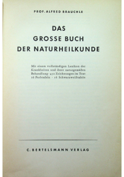 Das grosse buch der naturheilkunde