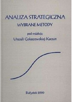 Analiza strategiczna wybrane metody