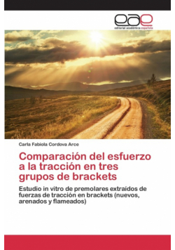 Comparación del esfuerzo a la tracción en tres grupos de brackets