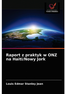 Raport z praktyk w ONZ na Haiti/Nowy Jork