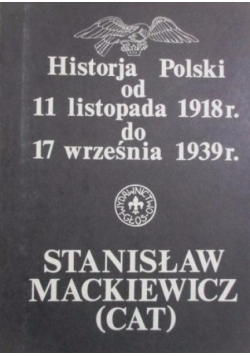 Historja Polski od 11 listopada 1918 do 17 września 1939 r