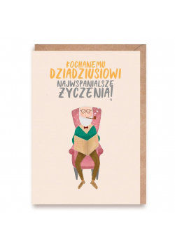 Kartka dla Dziadka Kochanemu Dziadziusiowi K148