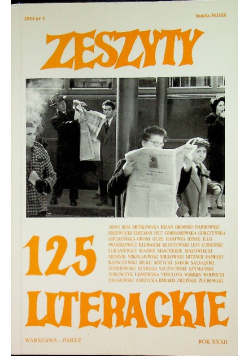 Zeszyty literackie nr 125