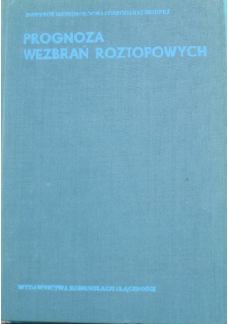 Prognoza wezbrań roztopowych