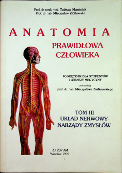 Anatomia prawidłowa człowieka tom 3