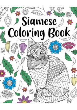 Siamese Cat Coloring Book