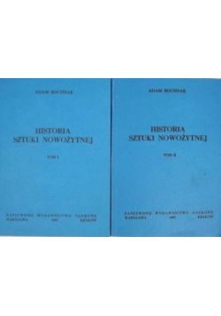 Historia sztuki nowożytnej  Tom I i II