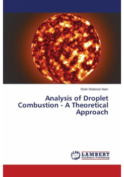 Analysis of Droplet Combustion - A Theoretical Approach