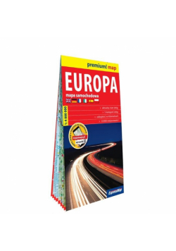 Premium! map Europa mapa samochodowa 1:4 000 000