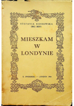 Mieszkam w londynie