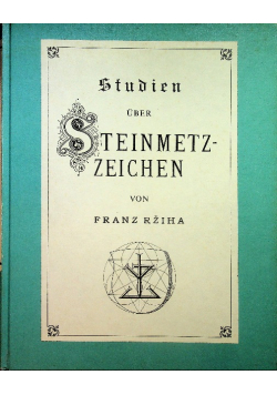 Studien uber Steinmetz - Zeichen