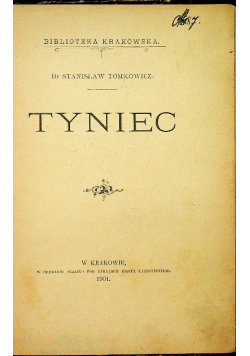 Tyniec 1901