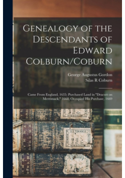 Genealogy of the Descendants of Edward Colburn/Coburn