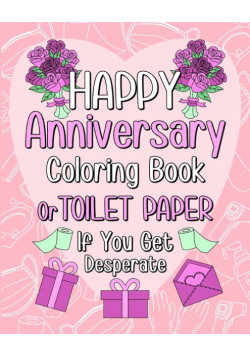 Happy Anniversary Coloring Book