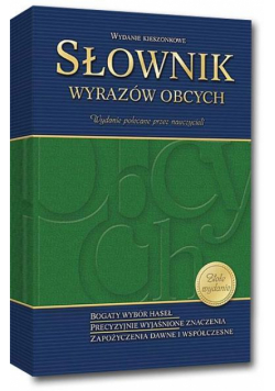 Słownik wyrazów obcych kieszonkowy GREG
