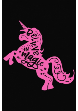 Believe In Magic Blank Lined Journal