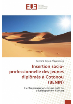 Insertion socio-professionnelle des jeunes diplômés à cotonou (benin)