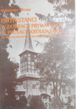 Protestanci w dobrach prywatnych w Prusach Królewskich