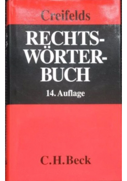 Rechtsworterbuch
