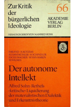Der autonome Intellekt