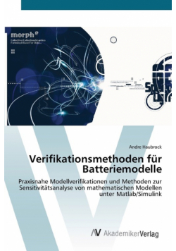 Verifikationsmethoden für Batteriemodelle