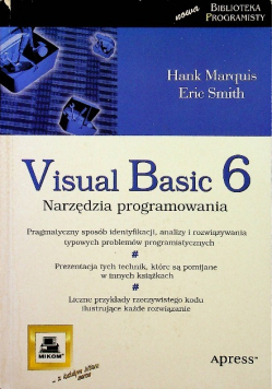 Visual basic 6narzędzia programowania
