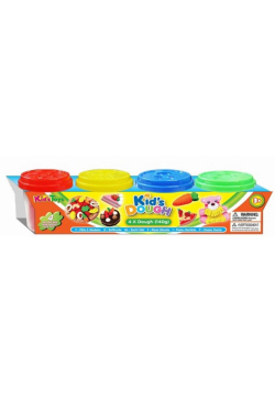 Masa plastyczna 140g 4 kolory