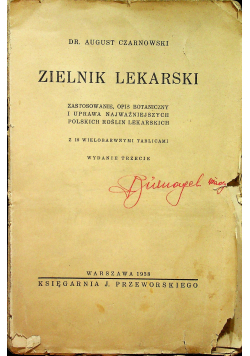 Zielnik lekarski 1939 r.