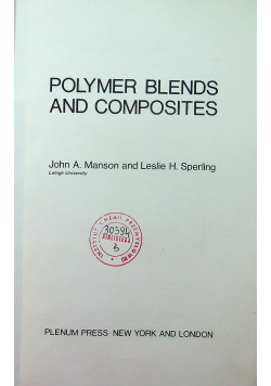 Polymer Blends and Composites