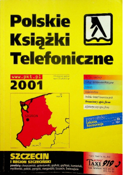 Polskie książki telefoniczne 2001 Szczecin i region szczeciński