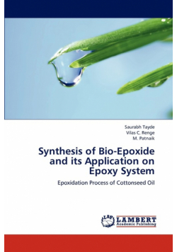 Synthesis of Bio-Epoxide and Its Application on Epoxy System