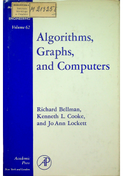 Algorithms Graphs and Computers