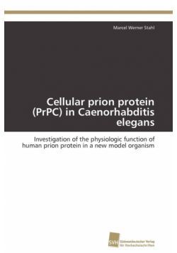 Cellular prion protein (PrPC) in Caenorhabditis elegans