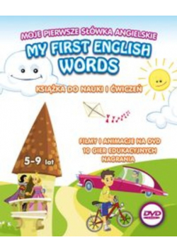 My First English Words Książka do nauki i ćwiczeń z płytą DVD