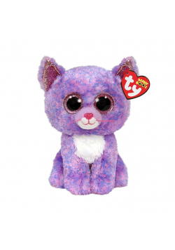 Beanie Boos Cassidy - lawendowy kot 24 cm