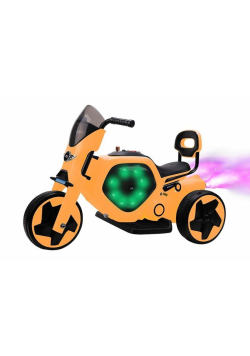 Motorek na baterie żółty