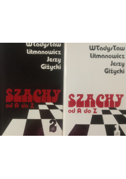 Szachy od A do Z Tom 1 i 2