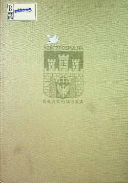 Rzeczpospolita Krakowska okres od 1815 do 1830r
