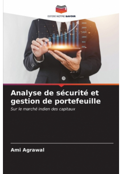Analyse de sécurité et gestion de portefeuille
