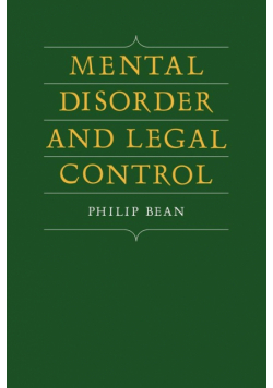 Mental Disorder and Legal Control
