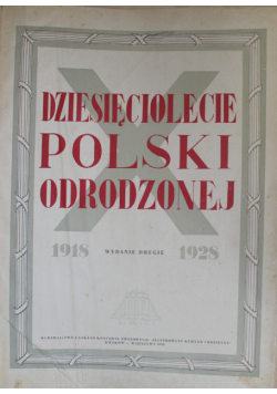 Dziesięciolecie Polski odrodzonej 1933 r