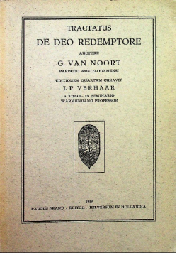 Tractatus de Deo Redemptore