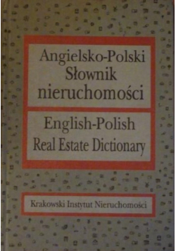 (red.) - Angielsko-Polski Słownik nieruchomości